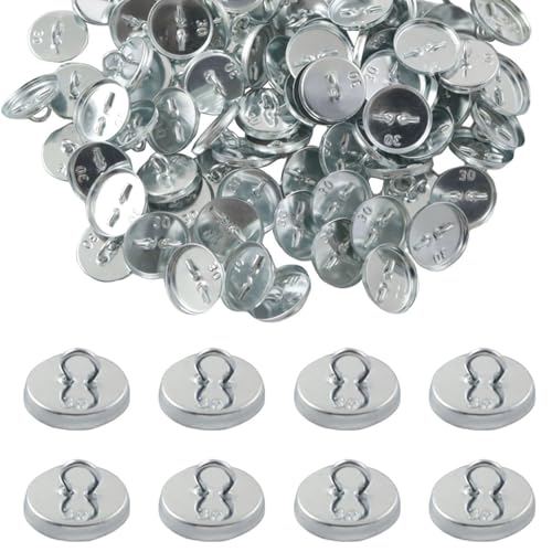 XGNG 1 Pack (100 pcs) Metal Plant Anchors for Grid Vines and Wall Climbers Climbing Plant Tools Vine Design Anchors Plant Hooks Wall Grid Shelf Anchors