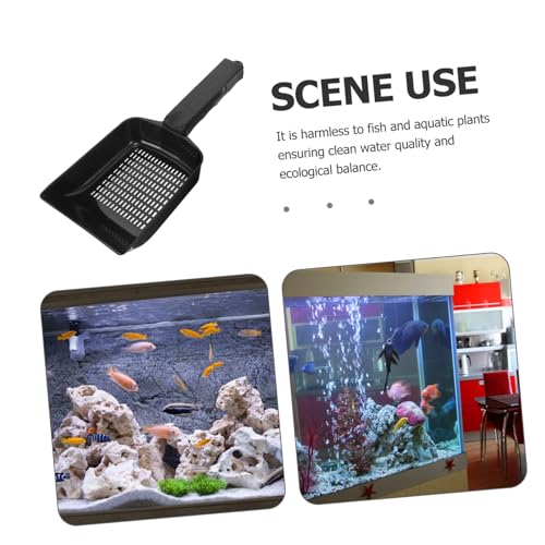 Totority Fish Tank Sediment Shovel Practical Aquarium Cleaning Tool for Efficient Gravel Sand Removal Compact Design for Easy Storage and Use