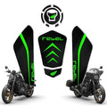 Tank Pad Sticker For Rebel1100 Thermal Insulation, Damage Prevention, Coating Protection,The Fuel Tank Pad, Rebel1100 Accessories (Green B) - color: Green B