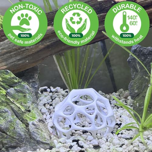Moss Dome for Aquariums – Natural Shrimp Hide & Breeding Shelter, Aquascaping Accessory for Neocaridina & Caridina Shrimp, Shrimp Tank Decor & Safe Retreat for Small Fish