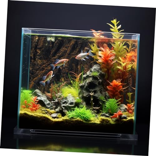 POPETPOP Terrarium Cling Background Reptile Wall Decor 3D Fish Tank Background Tree Root Board for Aquarium