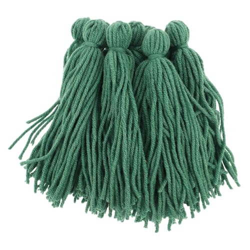 BESPORTBLE 10pcs Fish Breeding Spawning Mops Aquarium Plants for Fish Hiding and Climbing Natural Habitat Simulation Decorative Green Grass Shrimp Accessories