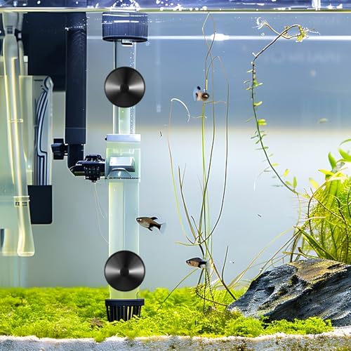 20 Pcs Suction Cups for Aquarium, Rubber Aquariums Suction Cups Black, Fish Tank Sucker Cup Clips for Pump, Airline Tubing, Aeration Setup, Secure Attachment for Aquarium Accessories