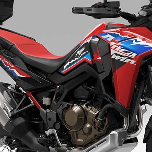 for Africa Twin CRF1100L Africa Twin crf1100l 2025 2024 2023-2020 New Accessories Fuel Tank Pads Protection Stickers Decals Motorcycle Knee Pads Fuel Tank Traction Pads Tank Stickers Tank Grip