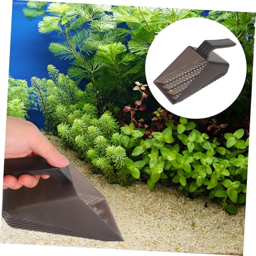 Aquarium Gravel Sand Shovel Fish Tank Scoop Sifter Sturdy Plastic Tool for Cleanup