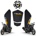 Tank Pad Sticker For Rebel1100 Thermal Insulation, Damage Prevention, Coating Protection,The Fuel Tank Pad, Rebel1100 Accessories (Yellow A) - color: Yellow A