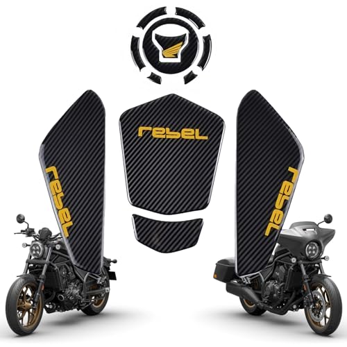 Tank Pad Sticker For Rebel1100 Thermal Insulation, Damage Prevention, Coating Protection,The Fuel Tank Pad, Rebel1100 Accessories (Yellow A) - color: Yellow A