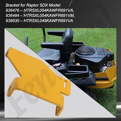 2 Pack 552564 RS Rear Bracket (Right) - 125255 Transmission Hydro Bracket Part for Hustler Raptor SD/SDX Lawn Mower 936476 936484 936484 938548 938555 939256, Perfect Replacement Parts