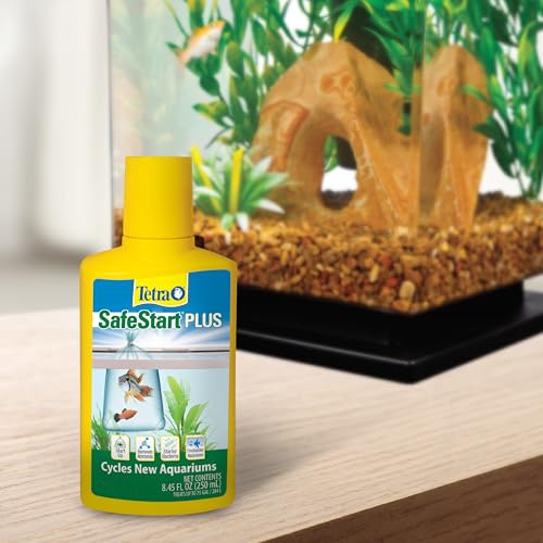 Tetra SafeStart Plus 250 mL, for Newly Set-Up Fish Aquariums - size: 250 ml, 8.45-Ounce