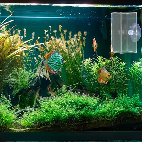 SUPVOX Betta Fish Acrylic Tube Tunnel Dual Purpose Hiding Shelter for Aquariums Secure Decor for Betta Shrimp Easy to Clean and Fish Tank Accessory