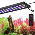 AQQA Aquarium Plant Light Full Spectrum LED Fish Tank Light IP68 Waterproof with 24/7 Natural Mode & DIY RGBW Mode, 9 Colors & 10-Level Brightness Adjustable, 6 Timer Settings for 48"-55" Tank (55W) - size: 48-55inch