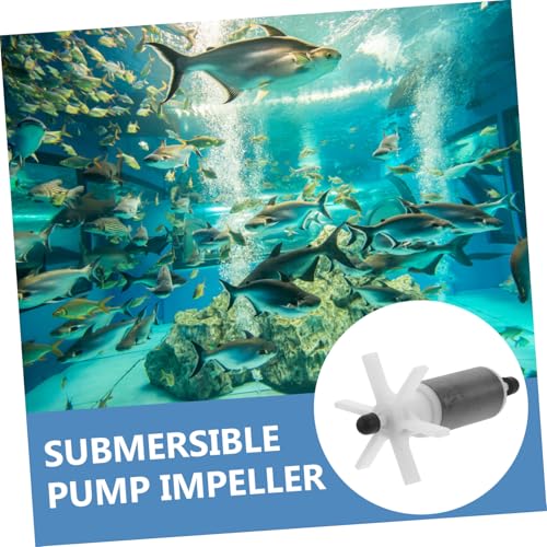 jojofuny Aquarium Pump Accessory Replacement Rotor Impeller for Submersible Pumps Compatible with Fish Tanks Fountains Spa Pools Sturdy Design