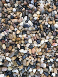Voulosimi 12 LBS River Rock Stones, Natural Decorative Polished Mixed Pebbles Gravel,Outdoor Decorative Stones for Plant Aquariums, Landscaping, Vase Fillers - size: 12 LB