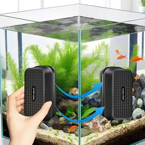Aquarium Super Strong Small Magnetic Cleaner for Glass Fish Tank Magnet Brush Floating - size: SS