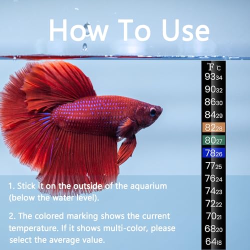 AQUANEAT Aquarium Heater, 25W Small Betta Fish Tank Heater, Mini Preset Water Thermostat with a Thermometer (Pack of 2) - size: 25W (Pack of 2)