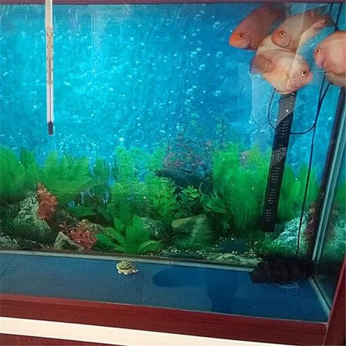Liquid-in-Glass Aquarium Thermometer for Fishtank Accurate Floating Laboratory - color: Little fat waterproo