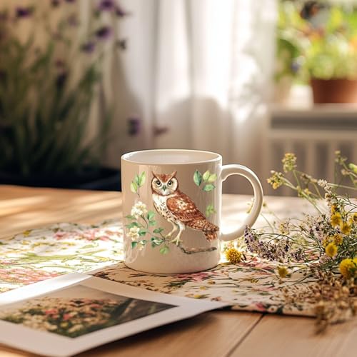 GLOBLELAND 18 Sheets Forest Animals Rub on Transfer 3.9x3.6inch Colorful Deer Lion Sloth Owl Home Decals Rabbit Squirrel Cup Transfer Decals for Furniture Vase Glass Art Crafts Decorations - style: Forest Animal