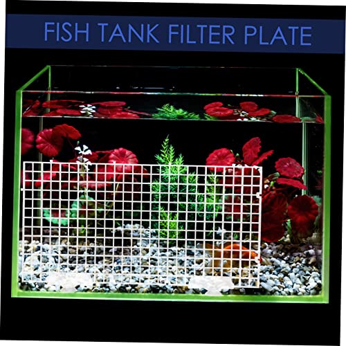 1Set Aquarium Bottom Grid Divider Board Suction Cups for Fish Tank Separation Durable Isolation Board for Fish Breeding and Tank Supplies