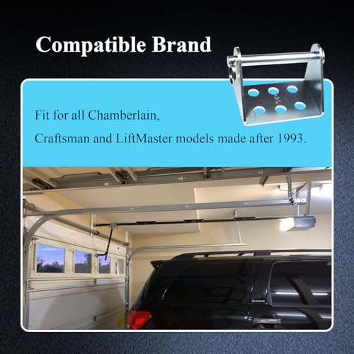 Garage Door Openers 41A4353 Header Bracket W/Clevis Pin, Fit for LiftMaster and Chamberlain, Craftsman Garage Door Openers, Also Known as: B5084, 211797, 062222, 041A4353, 41A4353-1 - style: 41A4353