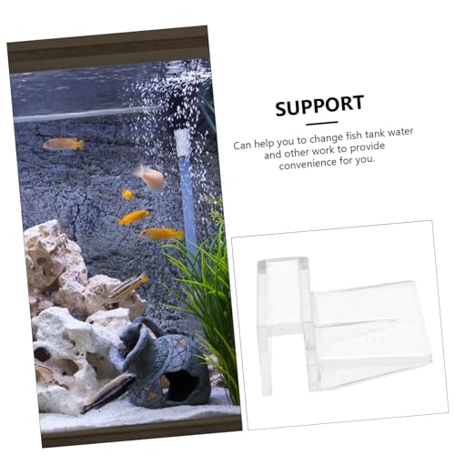 Happyyami Strong Support Holders for Aquariums 4pcs 8mm Plastic Clips Glass Cover