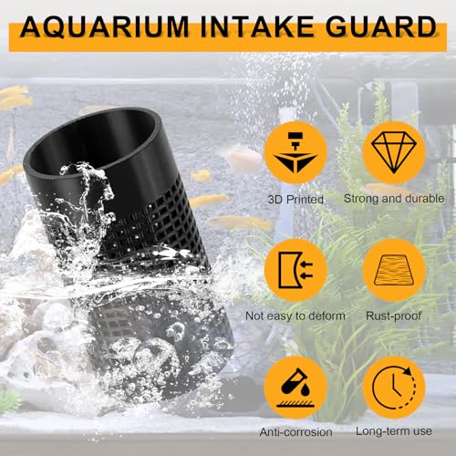 Magluv Aquarium Intake Guard Fit for AquaClear 70/110 Power Filter, Filter Intake Cover Replacement for Aquameta Aquarium Filter Intake Guard Protects Aquatic Life