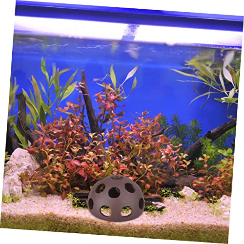 IMIKEYA 2pcs Creative Ceramic Shrimp Breeding Nest Porous Hemisphere Design for Underwater Fish Tank Shrimp House Aquarium Decoration