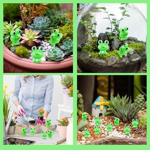 Tmtains Slime Charms Kawaii Resin Charms 3D Cute Nail Charm Mini Flatback Luminous Animal Charm Bulk Resin Jewelry Making Turtle Embellishments Supplies for Cell Phone Scrapbooking DIY Crafts - color: De 120Pcs Resin Frog