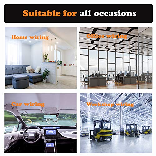 50pcs Cable Clips, Adhesive Cable Organizer Cord Holder, Durable Strong Cable Wire Management for Car, Office and Home (Transparent)