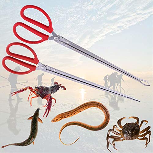 Zzooi Extra Long Stainless Steel Scissors Grasp Long Needle Nose Plier