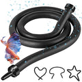 Air Stones for Aquariums,Deformable Long air Stone 60cm (23.6inches) Supple Aquarium air Stones fit for widely Aquarium air Pump, Rich Styling Aquarium Bubble Decorations wall