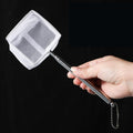 Aquarium Fish Fishing Net Stainless Steel Retractable Small Shrimp Fishing Nets Fish Accessories for Tank Cleaner Tool - size: A
