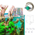 Vacuum Suspended Fish Tank – 0.8 Gallon Negative Pressure Aquarium with Clear Fish Elevator, Auto-Refill Water System, Increases Fish Activity Area & Unique Aquarium Décor