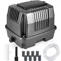 Linear Air Pond Pump, 855 GPH, Pond Aerators for Outdoor, with 8 Pcs Air Stones, for Fish Tank Koi Aquarium