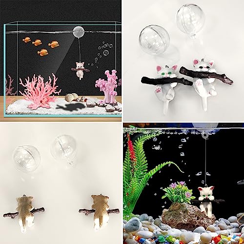 Floating Figurines Landscape For Fish Aquarium Decor Miniature Landscape Beautifying Tools - size: B