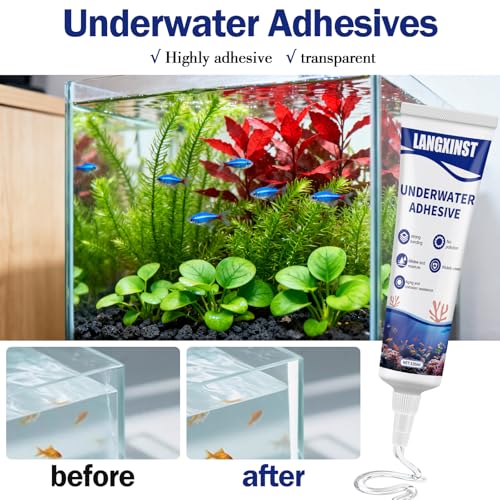 Aquarium Safe Silicone,Aquarium Silicone Transparent Underwater Sealant Waterproof, Strong Adhesion, Excellent Flexibility, Suitable for Underwater bonding in Aquariums (120ml) - size: 120ml
