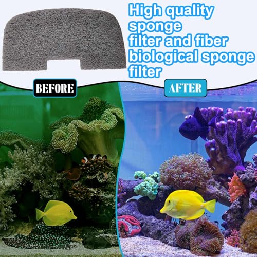 Threlaco 10 Pack Compatible with Fluval 106/206/107/207 Nitrite Remover Pads, Aquarium Canister Filter Media Replacement Pads for Fish Tank - color: 106/107/206/207 Nitrite Remover