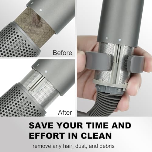 Filter Cleaning Brush Attachment for Dyson Supersonic Hair Dryer Compatible with HD01 HD02 HD03 HD04 HD08 HD15 Blow Dryers, Part NO. 969497-01