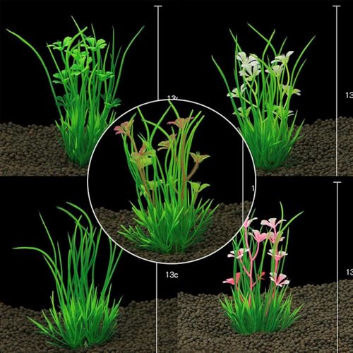 Artificial Plant Home Plastic Aquarium Ornament Aquatic Fish Tank Landscape Decor(Style 4)