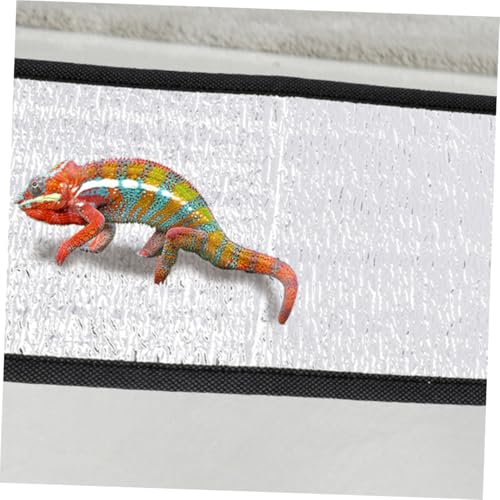 Toddmomy Reflective Insulation Pad Warming Mat for Food Heat Pad for Reptiles Tortoise Enclosure - size: 30.00X16.00X0.10CM