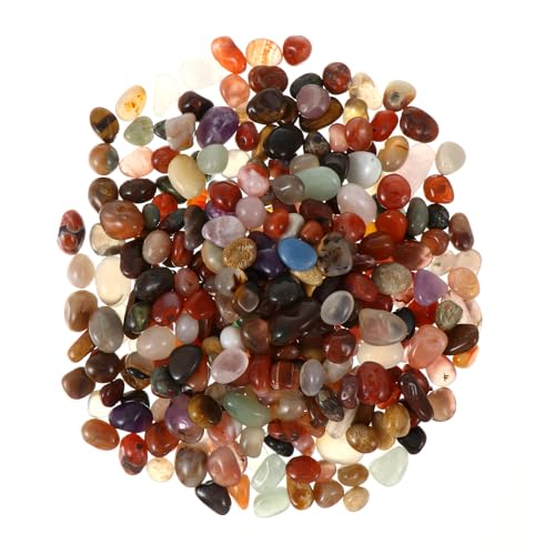 Pack Polished River Rocks Gravel for Aquarium Succulents Bonsai Planters Outdoor Landscaping Decorative Natural Pebbles for Walkways Fountains and Crafts