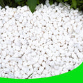 White Pebbles for Plants Garden 18 lb White Rocks Gravel Decorative Stones Landscaping Vase Fillers 1/2" - size: 18LB, style: White