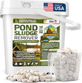 Pond Sludge Remover – 5 Pounds Beneficial Pond Bacteria & Enzyme Treatment - 100% Natural Muck Digester – Safe for All Aquatic Life and Recreation - Made in The USA - size: 10 Scoops
