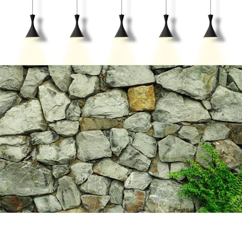 Stone Aquarium Background Natural Rock Fish Tank Background Rocky Glass Terrarium Background Stone Rock Reptile Habitat Background Poster Stone Wall with Green Grass Aquarium Backdrop 24x16in - color: Grey_Green, size: 24(W)x16(H)inches/ 60(W)*40cm(H)