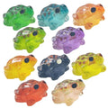 EMiEN 10Pcs Luminous Mini Frog for Decoration Fairy Garden Plant Décor,Cabinet,Aquarium Ornaments Party etc.