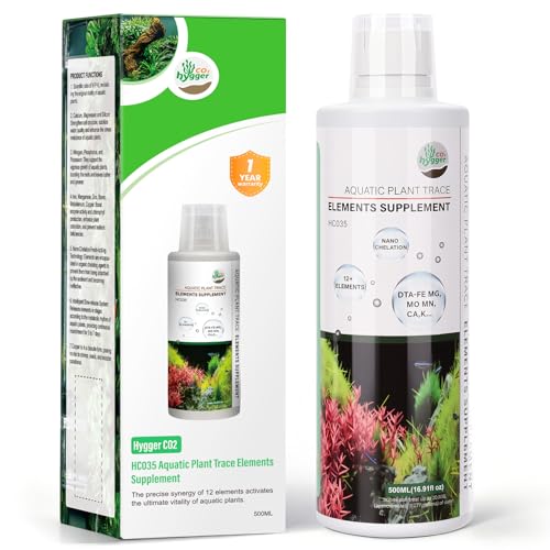 HC035 All-in-One Liquid Aquarium Plant Fertilizer - with Essential Micro & Macro Nutrients for Freshwater Planted Tanks, 150ml/500ml/1000ml (500mL) - color: Micro&Macro Fertilizers, size: 500mL