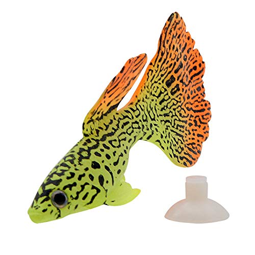 Artificial Faux Fake Gold Fish Glowing Effect Aquarium Fish Tank Decor Floating Ornament CNice and Deft