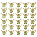 PATIKIL Spring Band Hose Pipe Clamps for 6-6.8 mm OD Hose, 30 Pack Silicone Vacuum Constant Tension Band Clips for Fuel Line Silicone Air Hose Tube Water Pipe, Gold - size: 6-6.8 mm