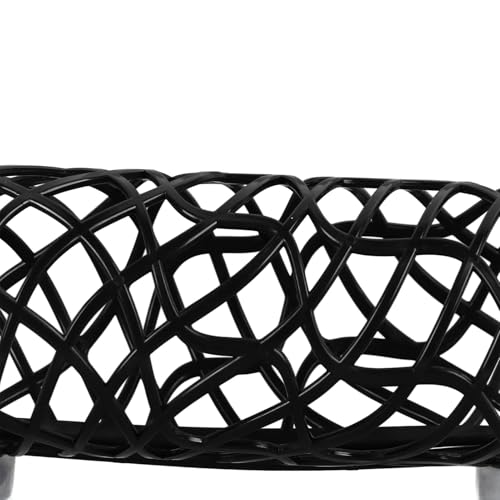 Betta Fish Tank Accessories Decorations, Betta Tunnel Swim Tube Soft Edged Betta Hammock Bed Shrimp Guppies Hideout Betta Shelter Toys with Suction Cup(Black)