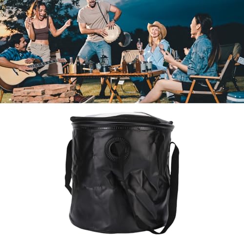 Large Capacity 20L Collapsible Water Bucket for Camping Hiking and Fishing - Easy To Clean Portable Camp Wash Basin
