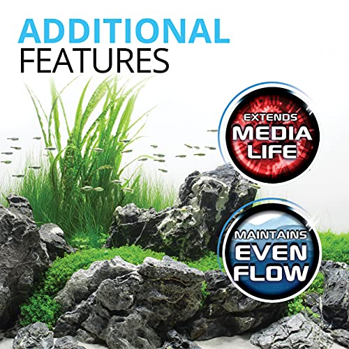 Fluval Pre-Filter Media, Mechanical Filter Media for Aquariums, Ceramic Rings, 26.45 OZ - size: 750 g